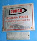 Used Durco Filter Press. (58) 47