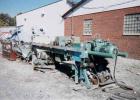 USED: Edwards & Jones filter press, 1000 mm, non-gasketed, 29 cu ft expandable to 36 cu ft, 225 psi. Has plate shifter, core blow. Mfg 1983. 35 expandable to 44 chambers. Electric screw closure.