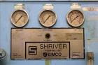 Used Emico Shriver Filter Press, Model M630FB-6PP-MEMH-DB-100-40MM.