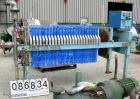 Used Eimco Shriver Filter Press, Model M800FB, carbon steel frame. (23) 31.5