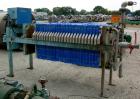 Used Eimco Shriver Filter Press, Model M800FB, carbon steel frame. (23) 31.5