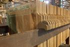 Used Eimco Shriver 900mm Polypropylene Plate and Frame Filter Press. 900mm Chambers. (33) 1