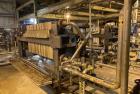 Used Eimco Shriver 900mm Polypropylene Plate and Frame Filter Press. 900mm Chambers. (33) 1
