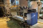 Used Eimco Shriver 900mm Polypropylene Plate and Frame Filter Press, F-4113. 900mm Chambers. (33) 1