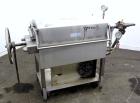Used Ertel Vapor-Master Enclosed Plate & Frame Filter Press, Model EUS-O, 316 Stainless Steel. (5) Plates, (6) Frames, (1) Spacer, (1) head, (1) tail. Manual ratchet closure. Approximate (0.26) cubic...