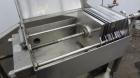 Used Ertel Vapor-Master Enclosed Plate & Frame Filter Press, Model EUS-O, 316 Stainless Steel. (5) Plates, (6) Frames, (1) Spacer, (1) head, (1) tail. Manual ratchet closure. Approximate (0.26) cubic...