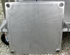 USED: Ertel plate and frame polishing press, model EUS-10-10, all 316 stainless steel. 16
