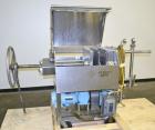 Used Ertel Vapor-Master Enclosed Plate & Frame Filter Press, Model EUS-6, 16” x 16”, 316 Stainless Steel. (5) Plates, (4) Frames, 3/8” thick. (1) head, (1) tail. Manual ratchet closure. Approximate (...