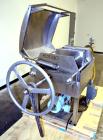 Used Ertel Vapor-Master Enclosed Plate & Frame Filter Press, Model EUS-6, 16” x 16”, 316 Stainless Steel. (5) Plates, (4) Frames, 3/8” thick. (1) head, (1) tail. Manual ratchet closure. Approximate (...