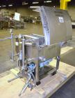 Used Ertel Vapor-Master Enclosed Plate & Frame Filter Press, Model EUS-6, 16” x 16”, 316 Stainless Steel. (5) Plates, (4) Frames, 3/8” thick. (1) head, (1) tail. Manual ratchet closure. Approximate (...