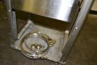 Used Ertel Plate & Frame Filter Press, Model EW, 12'’ Diameter, 316 Stainless Steel. (6) Plates, (5) Frames, 3/8