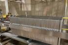 Used Ertel Engineering L600-106 316L Stainless Steel Plate & Frame Filter Press – Approx. 500 Sq. Ft. Filtration Area