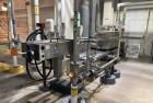Used Ertel Engineering L600-72 316L Stainless Steel Sanitary Filter Press – 64 Plate & Frame Filtration System