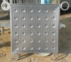 Used Filtrox-Werk Plate And Frame Polishing Press, 304 Stainless Steel. (16) stainless steel plates 15-1/2