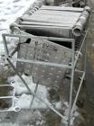 Used Filtrox-Werk Plate And Frame Polishing Press, 304 Stainless Steel. (16) stainless steel plates 15-1/2