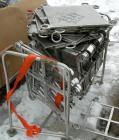 Used Filtrox-Werk Plate And Frame Polishing Press, 304 Stainless Steel. (16) stainless steel plates 15-1/2