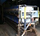 Used Hoescht Filter Press, Model 1200/32-PP-225-100