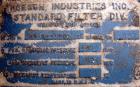 Used Hoescht Filter Press, Model M42PP26