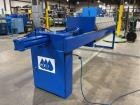 Used Hoffland 25 Cu Ft Air/Hydraulic Filter Press | 50 Plate 800mm Dewatering System
