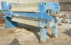 Used JWI Filter Press, Model 1000G32-38-31SYLS. (38) 39 1/2