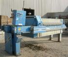 Used JWI Filter Press, Model 1000G32-38-31SYLS. (38) 39 1/2