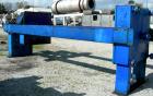 USED: JWI filter press, carbon steel frame. (83) 48