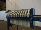 Used JWI Filter Press, Model 470G32-13-2DA, 470mm. 