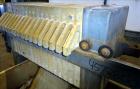 Used JWI Filter Press, Type J, Model 630-5.