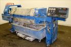 Used JWI Filter Press, Model 630G32-17-5SYLS