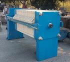 Used JWI Filter Press, Model 800C32-20-10DA.