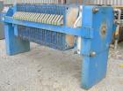 Used JWI Filter Press, Model 800G2-23-11.5DA.  (24) 31 1/2