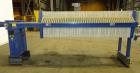 Used JWI J-Press Filter Press, Model 800G25-50-20DYLW.