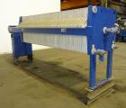 Used JWI J-Press Filter Press, Model 800G25-50-20DYLW.