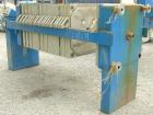 Used JWI filter press, model 800G32-23-11/5DA.  (24) 31 1/2