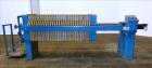 Used Siemens J-Press Filter Press, 800G32-32-16DYLS.