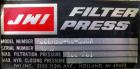 USED: JWI filter press, model 800N32. (39) 32
