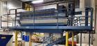 Filter Press, Manufactured by JWI, 25 sqft. Polypropylene Plates.