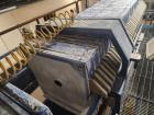 Filter Press, Manufactured by JWI, 25 sqft. Polypropylene Plates.