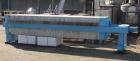 Used JWI Recessed Plate Filter Press, Model 1450 mm