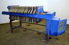 Used Lanco Environmental Products Filter Press, Model 4-5A. (16) Approximately 24-5/8