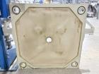 Used M.W. Watermark FP800G32L Filter Press with 800mm Plates for Sale