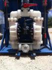 Unused- MetChem 30 Cubic Foot Hydraulic 1200 MM Filter Press. 25 gasket plates, fully automated, dumpsters included. Mfg. 2012.