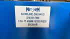 Used Met-Chem 5 Cubic Foot 630mm Filter Press