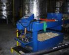 Used-Met-Chem Filter Press, 20 cubic feet, 1000 mm. Auto hydraulic closer, auto pump control with dumpsters.