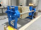 Used Met-Chem Filter Press | 19 Cu. Ft. Capacity | (35) 800mm Plates | 2” Cake | Auto Hydraulic Closure | Corner Feed | Refurbished 2024
