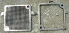 Used Plate and Frame Filter Press, 316 stainless steel. (7) 11