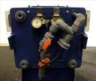 Used Pacific Press Pac-Press Filter Press, Model PAC-470G-1SP2, Carbon Steel. 18.2 Square feet surface area, 1 cubic foot cake capacity, 100 psi maximum filter pressure. (7) 18-1/2