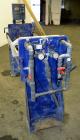 Used Pacific Press Filter Press Skeleton Only, Model P470E138A-3/5R. Requires 470mm plates. Maximum filter area 52-86 square feet, maximum cake capacity 3-5 cubic feet. Includes an automatic pump con...