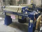 Used- Pacific Press Unloading Filter Press, Model P4E135A-2.38