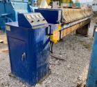 Used Pacific Press Co. Filter Press, Model P630E132A-12R